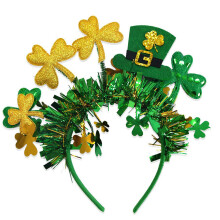 Multifunctional Stylish Hair Band Washing-Top Hat Golden Green