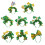 Green Clovers Headbands Soft Comfortable-Beer Bottle Color St 2