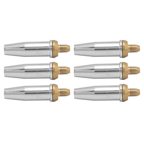 10Pcs Gas Cutting Nozzle Tip Propane Acetylene 2