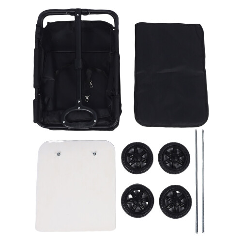 Pet Stroller Multifunctional Folding 4 Wheels