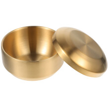 Stainless Steel Rice Bowl Man Korean Kids Serving Bowls With Lids