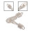 1 stuk armband sluiting kettingverbinder sieraden hulpmiddel 4