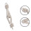 1 stuk armband sluiting kettingverbinder sieraden hulpmiddel 2