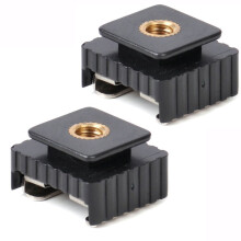 4 lampvatie flashadapter hot shoe sokkel montageonderdelen zwart