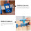 1 set plugborer boorgids 3-delig 10