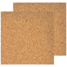 2Stk Stabil Gefertigte Korkboards Holz Pinnwand Memo- Und Fototafel