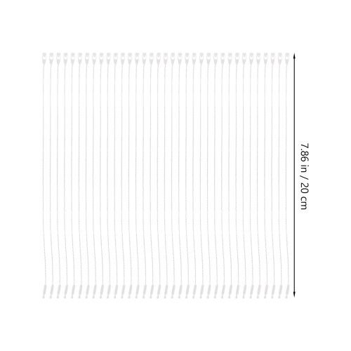 Lanyard Bulk Price Hanging Rope Polyester White 1000pcs 1