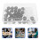 1 set molecuulmodel – onderdelen chemie educatief hulpmiddel 10