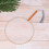 Fan Making Materials Silk Fan Kit White 1 Set 3