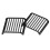 2 Stück Metall-Frontlichtabdeckung Grill für 1/10 RC Crawler Schwarz 9