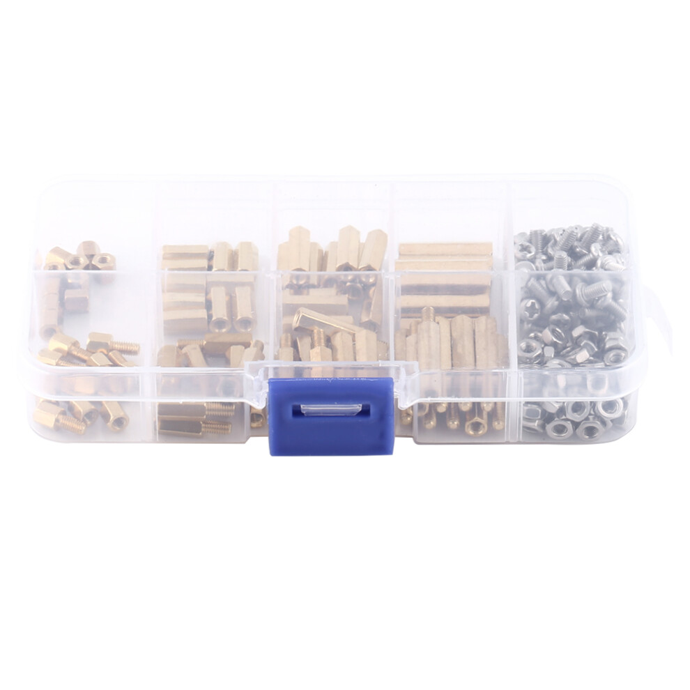 Hex Threaded Brass Standoffs Screw Nut Assortment