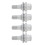4 Pcs Wheel Bolt Nut Metal 540567 Long Durability 3