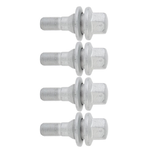 4 Pcs Wheel Bolt Nut Metal 540567 Long Durability 2