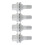 4 Pcs Wheel Bolt Nut Metal 540567 Long Durability 6