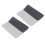 2Pcs Coffee Mat Absorbent Countertop Pad 30x40cm Light Gray 16