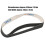 20Pcs Sanding Belt Abrasive Sandpaper Rolls Mental 15