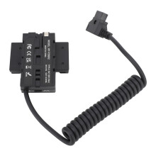 D Tip für NP F970, F750, F550 Dummy Battery Power Adapter, 9-18V, 8,4V 8A, Type-C PD 36W