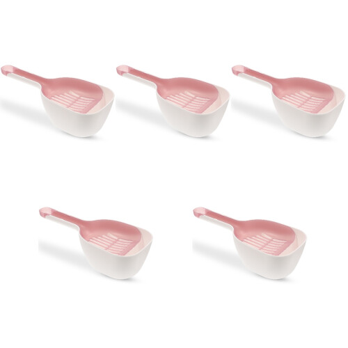 5 Sets Plastic Litter Scoop Cat 2