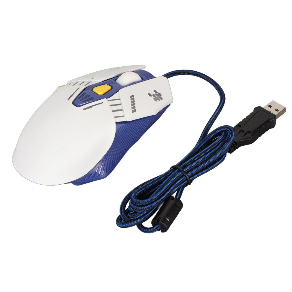 Rgb Gaming Mouse 7200 Dpi, Programmable Buttons, Backlight, White 8431349746182