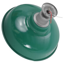 emaille lampenkap 13,5 inch e40 metalen kegelvormig groen industrieel
