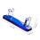 Blue Acrylic 3D Pen Holder Display Stand for Professional Desk 2