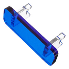 Blue Acrylic 3D Pen Holder Display Stand for Professional Desk