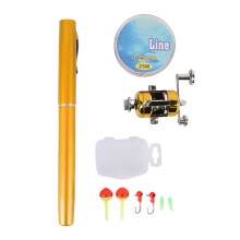 Miniature Pen Fishing Rod Portable Pocket Size