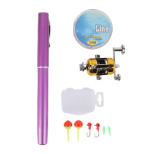 Miniature Pen Fishing Rod Portable Pocket Size