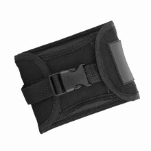 Taucher-Waistgurt 3kg mit Schnellverschluss-Schnalle Schwarz, wasserdichtes Nylon
