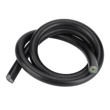 3x16MM Latex Spornzippen Gummischlauch - 1 Meter Schwarz Für Speerfischen