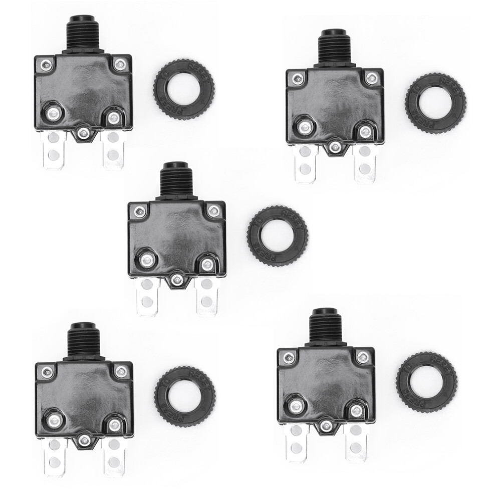 5pcs Air Compressor Circuit Breaker Overload