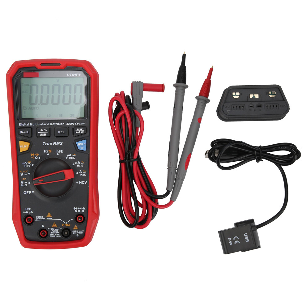 UT61E+ 1000V Digital Multimeter Auto Range True