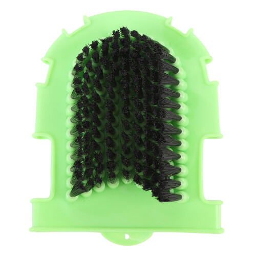 Equine Wash Mitt Green PP High Efficiency 2 Sided