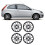 4Pcs 14in Hubcap Wheel Cover Stylish Look Scratch 11