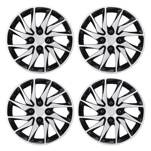 4Pcs 14in Hubcap Wheel Cover Stylish Look Scratch