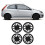 4Pcs 14in Hubcap Wheel Cover Stylish Look Scratch 11