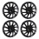 4Pcs 14in Hubcap Wheel Cover Stylish Look Scratch 3