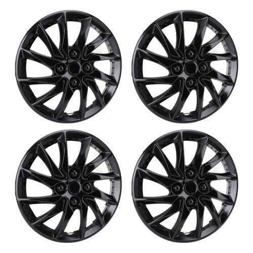 4Pcs 14in Hubcap Wheel Cover Stylish Look Scratch 2