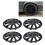 4Pcs 14in Hubcap Wheel Cover Stylish Look Scratch 12