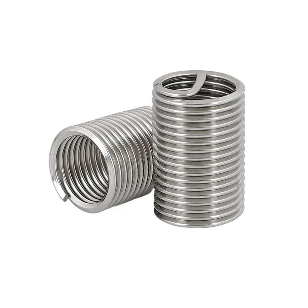 Thread Repair Insert M2.5x0.45x3d Stainless Steel 304 A2 Helical Sleeve For M2-M16 Screws 30Pcs One Color 9084446934885