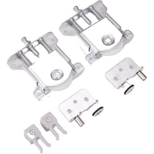 Sliding Door Pulley Kit With Damping Buffer And Steel Plate Design 1