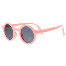Foldable Kids Sunglasses Pink Lightweight Ac for Boys and Girls