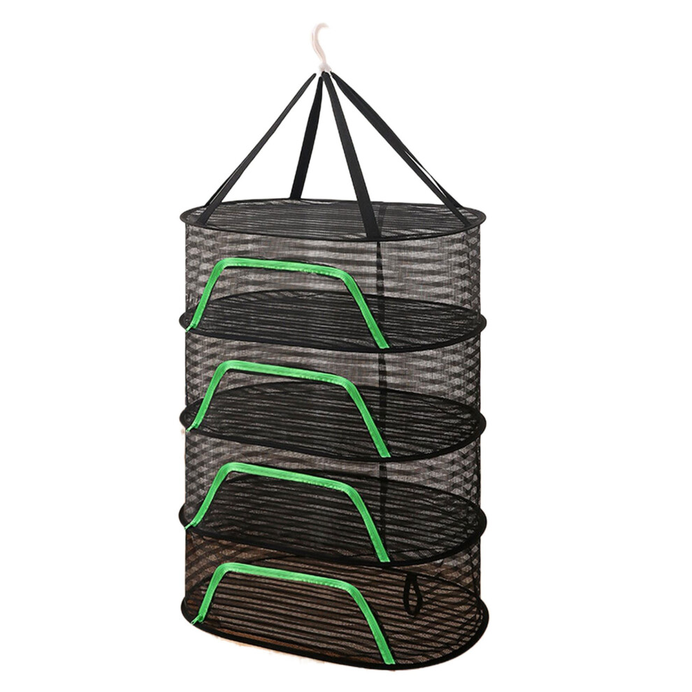 Multiuse Mesh Drying Rack for Home-Black Medium size 4 layers-image-OPC-PKHC8FD-NEW