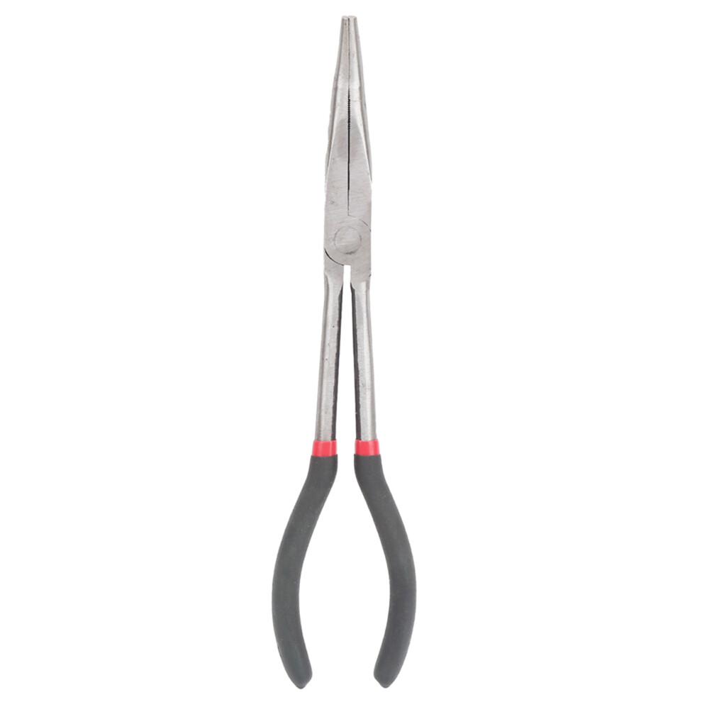 11in Extended Handle Pliers 45 Degrees Curved Nose