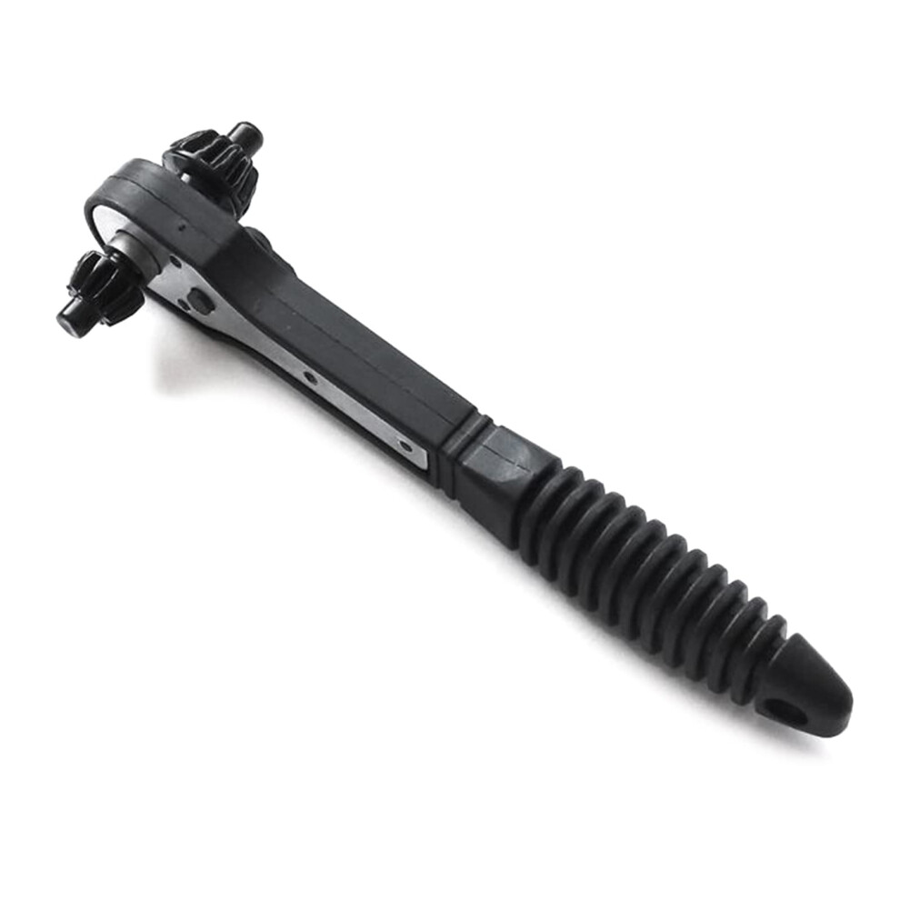 2 In 1 Drill Chuck Key Wrench Multi Function Hand Drill Accessory Chuck Key And Ratchet Spanner Tool For Drills 9084446935226