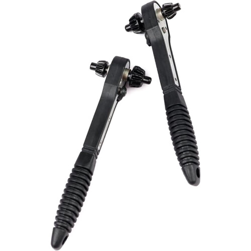 2 In 1 Drill Chuck Key Wrench Multi Function Hand Drill Accessory Chuck Key And Ratchet Spanner Tool For Drills 2