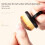 Nails Dust Cleaning Brush Rings Shaped Nails Dust Brush-White 5
