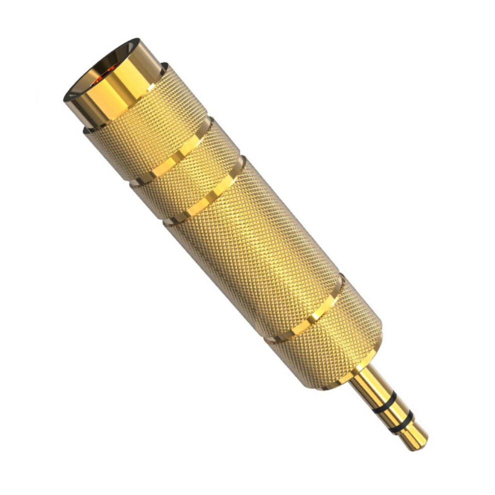 6.5mm To 3.5mm Headphone Adapter, 3.5mm To 6.5mm Audio Converter, Compatible With Mixing Desks And Audio Interfaces-image-OPC-PKHC8T2-NEW