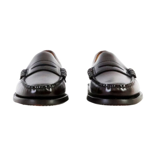 Mocassim de Couro Sebago Classic Dan Mulher - Marrom Burgundy 1