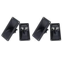 Tweeters 4Pcs Piezoelectric Square 150W Ceramic Buzzer DIY Audio Loudspeakers Treble